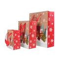 Heißes Verkaufs-Weihnachtsgeschenk, das Öko-Papiertüte verpackt