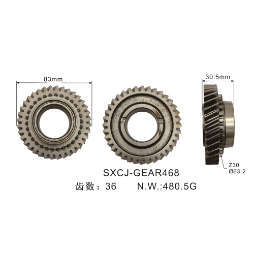 Équipement SXCJ-GEAR468 Synchronizer pour Suzuki / Chevrolet Aveo 1.2 / Spark 1.0