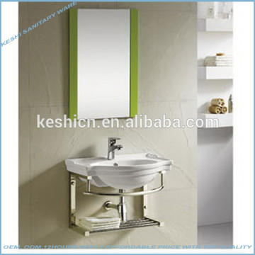 214-2 bathroom colored cabinet design