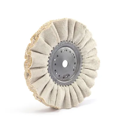 white waves sisal buffing wheel