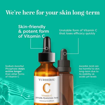 Vitamin C Facial Serum - Brightening, Firming, Anti-Wrinkle Skin Repair
