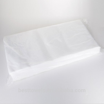 Custom white paper hand towel