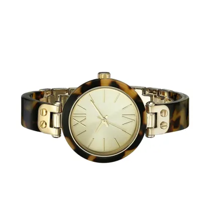 Women Fashion Watch Tortoise Shell Jewelry Watch