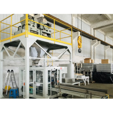 Open bag packaging machine