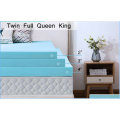 Thin Lightweight splash-ink Pattern Mattress Topper