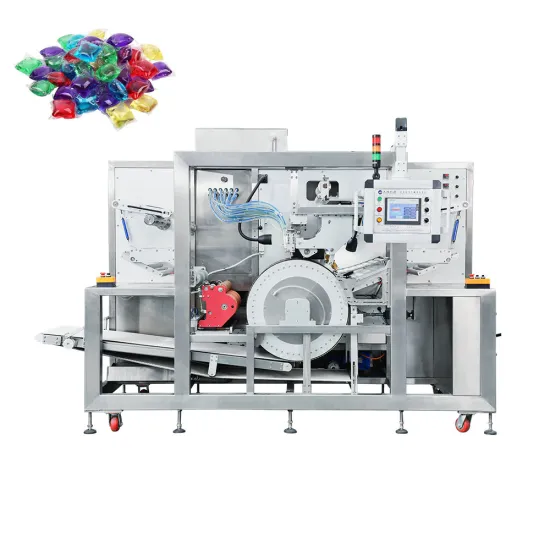 High Speed 720 Pods/Min 8G Single Chamber Laundry Pods Making Machine