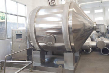 Chemical raw material two dimensional mixer