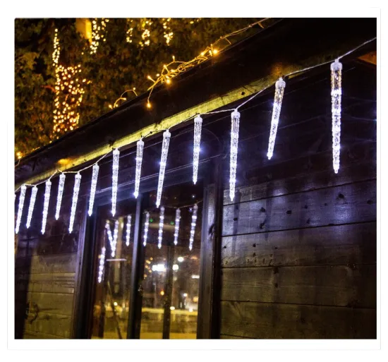 China Factory Wholesale: 360 Degree Outdoor Solar LED Meteor Shower Light