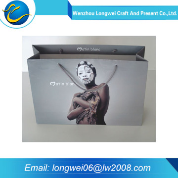 Hot sale eco paper shopping bag design