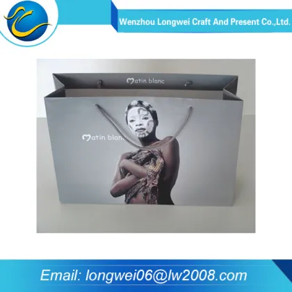 Best Quality Custom paper shopping bag company