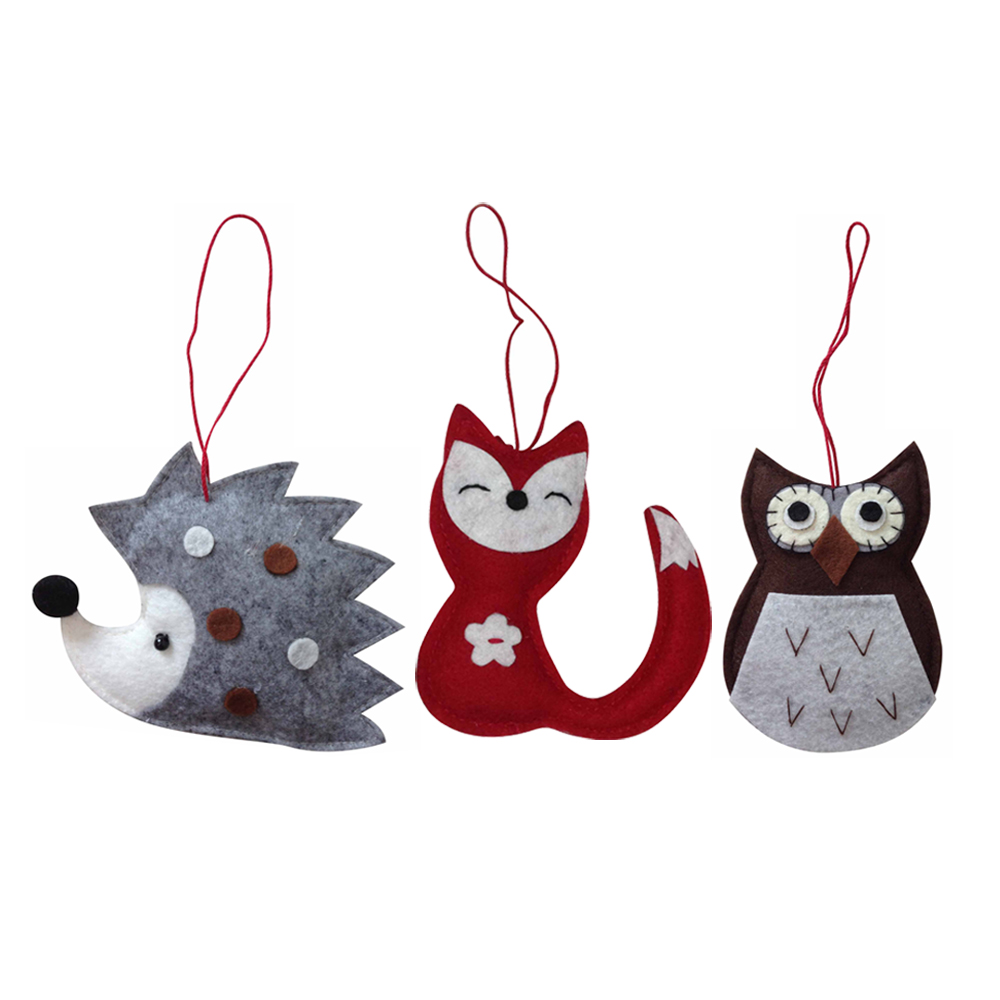 Winter Woodland Christmas Tree Ornament