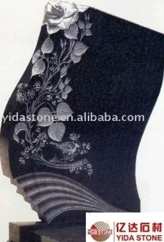 Carving flower monument