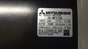Mitsubishi Servo Motor HC-MFS73B