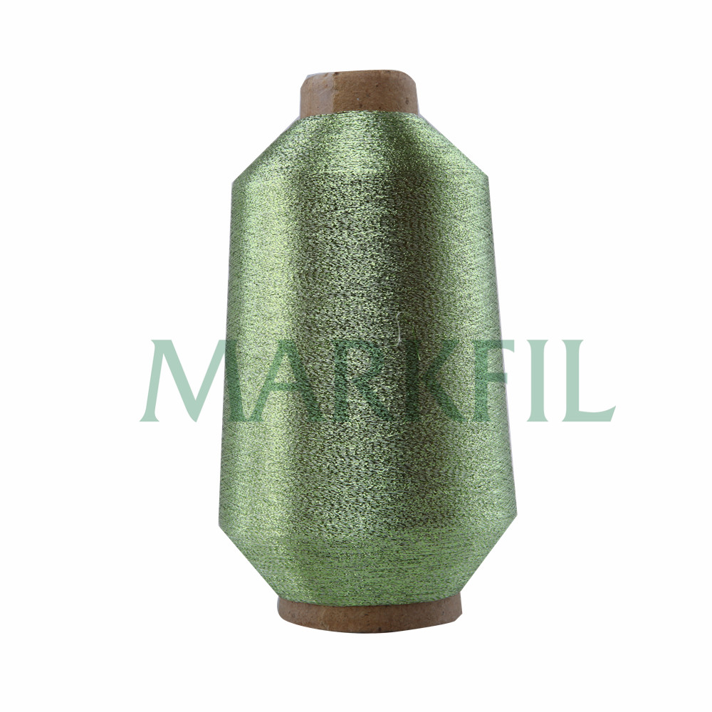 MX Sparkle Yarn اللون الذهبي للنسيج