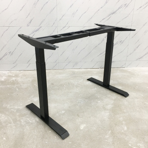 Sit Stand Desk With Adjustable Keyboard Tray