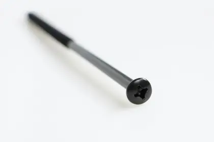 black fasteners for roofing