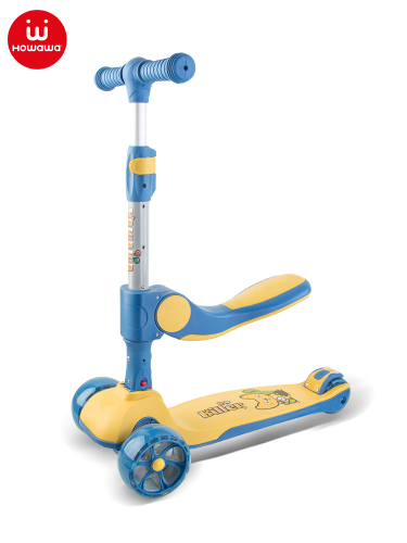 scooter pour enfants pliable avec siège pour enfants trottinette