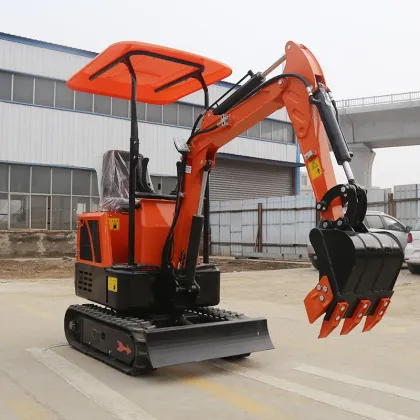 Miniature agricultural indoor mini excavator