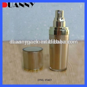 ROUND ALUMINUM COSMETIC BOTTLE PACKAGING WITH LOTION PUMP,60ML NEW LOTION PUMP BOTTLE