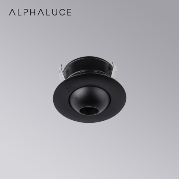 DC24V 1W Recessed Indoor Eyeball Lights for Jewellery Cabinets and Mini Spot Lighting