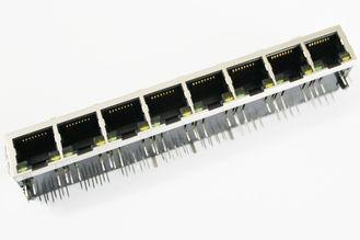 1 X 8 Port Female Multi-Port RJ45 Jack , 1000M Base Tab-Dow