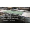 Máquina de coser de gran tamaño programable CNC de gran tamaño