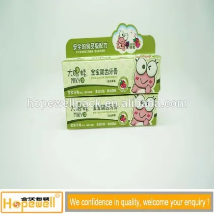 Custom Fascinating Beautify Packing Box Toothpaste Box Makeup Kit