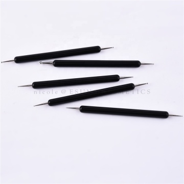Black White Hot Selling 5PCS Nail Art Tools Double Tips Drill Dotting Pen Set