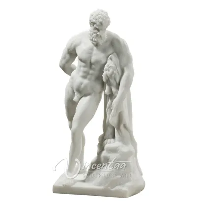Design Toscano famous Marble Hercules and Diomedes Statue