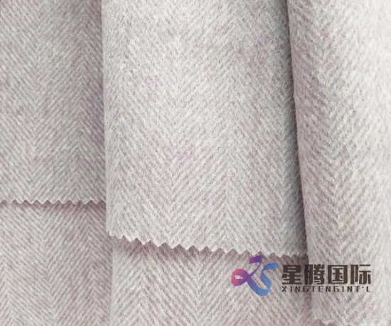 Fashionable Color 100% Wool Fabric For Overcoats