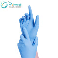 gloves nitrile gloves powder free blue M