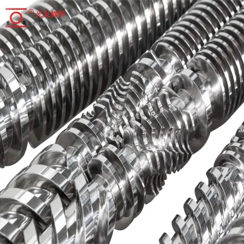 Mataas na katumpakan 65/132 conical twin screw at bariles para sa mga extruder