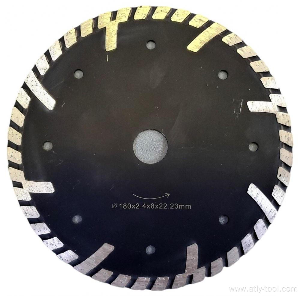 ATL-BS6 Sintered Diamond Saw Blade Protective-tooth