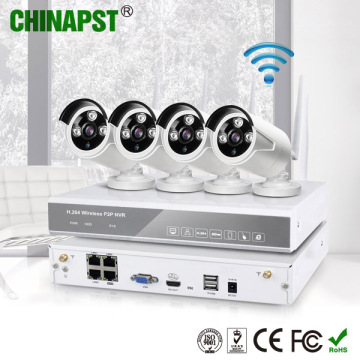 Latest Best Wireless CCTV Security 4CH WiFi NVR Kit (PST-WIPK04BH)