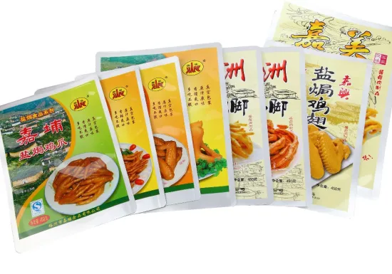 Custom Printed Foil Retort Pouch For Food Packaging