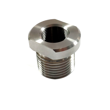 ID 1/2-28 to 3/4-16 OD fuel filter adapter