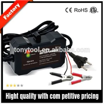 12V, 1.5A 18W Automatic Battery Charger