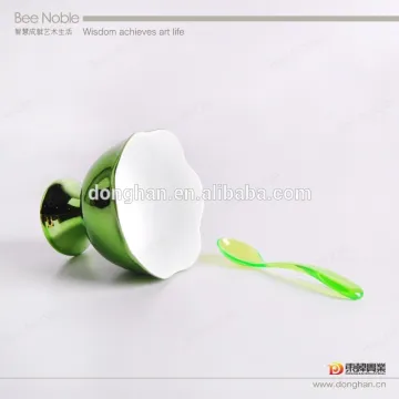ice cream electroplate cup