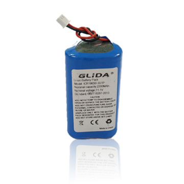 ICR18650 11.1V 2.6ah 2600mah 3S1P li ion battery packs