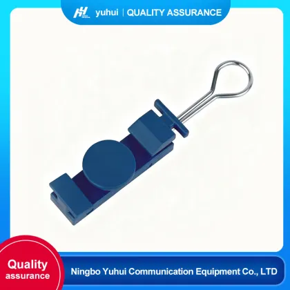 Telecommunication parts: Optical fiber cable clamps