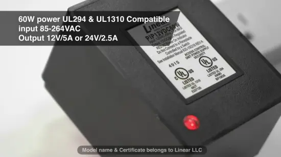 Home Access with UL Compatible AC DC Power