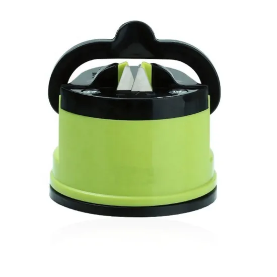 Easy Safe Kitchen: Pocket Sharpening Tool for Professional knives with Suction Pad