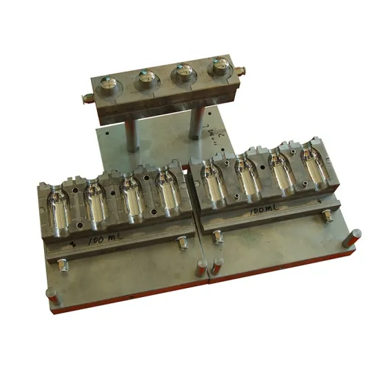 4-Cavity Plastic Bottle Blowing Mould