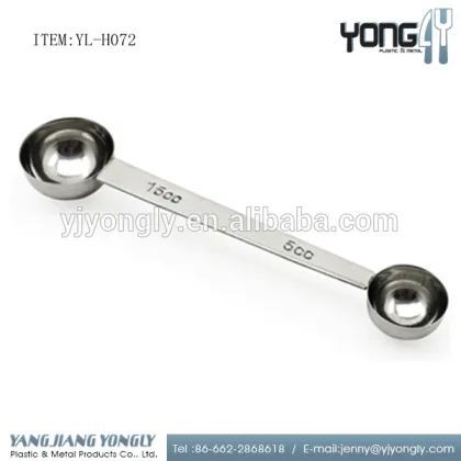 Double Side Stainless Steel Salt Spoon/Measuring Spoon