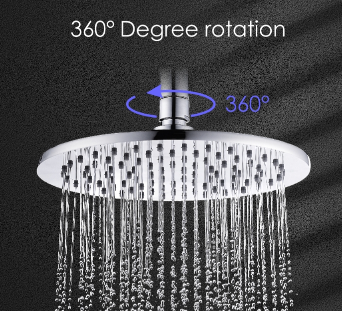 Kepala Mandi Keluli Tahan Karat: Kombinasi sempurna amalan perlindungan alam sekitar dan pengalaman yang selesa Stainless steel shower head: the perfect combination of environmental protection practice and comfortable experience