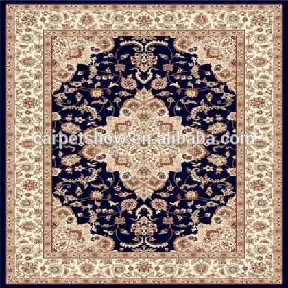 Wilton polypropylene machine made floor rug classical design wilton rug