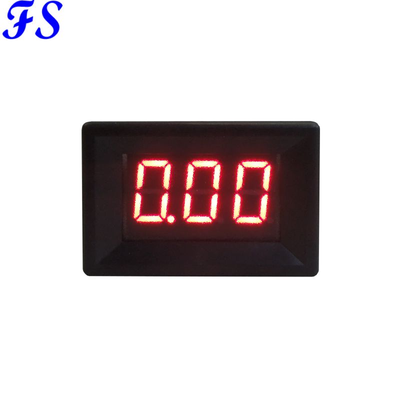 DC 0-30V Voltmeter 0.36'' LED Digital Voltage Meter DC Volt Panel Meter Voltage Monitor DC Mini Voltmetre Power Supply DC3.3-30V