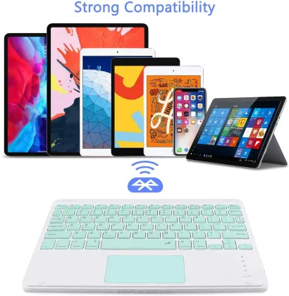 Wireless Trackpad, Keyboard Combo for Samsung, Xiaomi, Android, Microsoft Surface