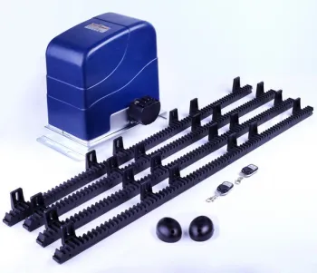 Lockmaster Automatic Sliding Door with Solar Power System