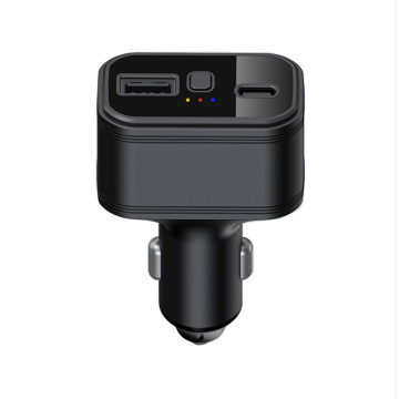 Mini 4G GPS Car Charger with Dual USB Ports: Real-Time Tracking and Fast Phone Charging